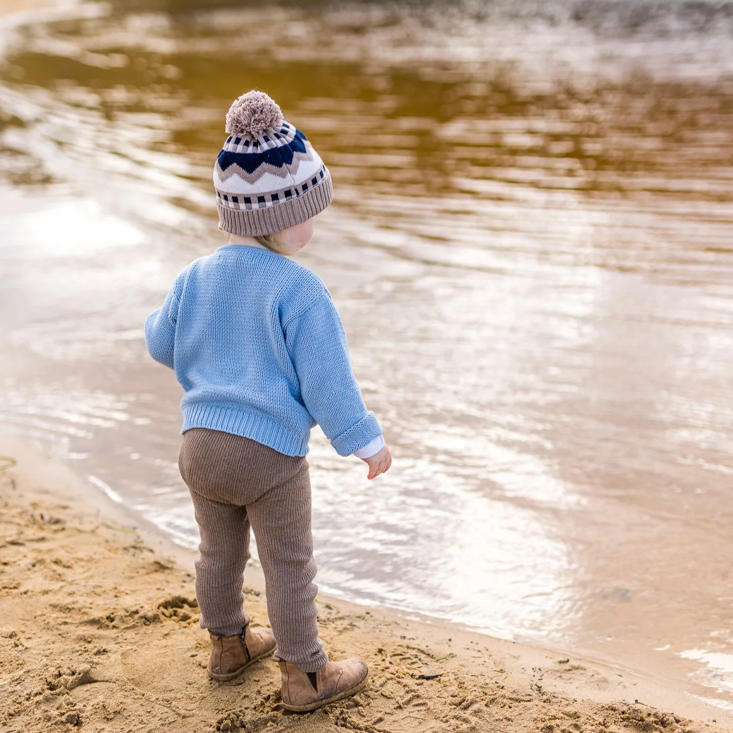 Acorn Kids: Colorado Merino Beanie Navy