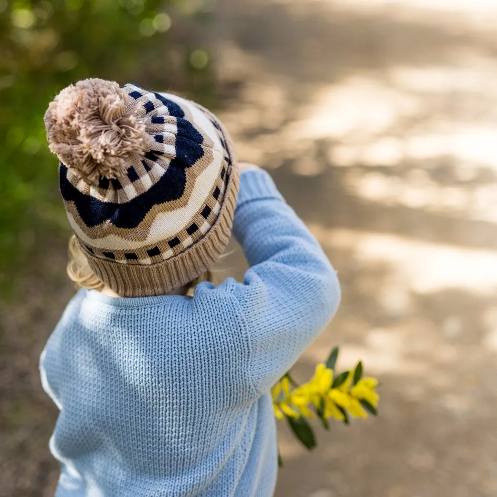 Acorn Kids: Colorado Merino Beanie Navy