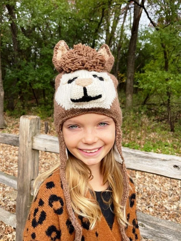 Alpaca Animal Hat - Soft, Warm, and Fun