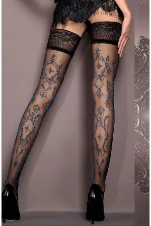 Ballerina 416 Hold Ups Stockings Black