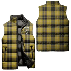 Barclay Dress Tartan Sleeveless Puffer Jacket with Family Crest