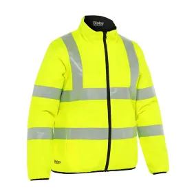 Bisley 333W6350H-YEL/3XL ANSI Type R Class 3 Women's Contoured Reversible Puffer Jacket