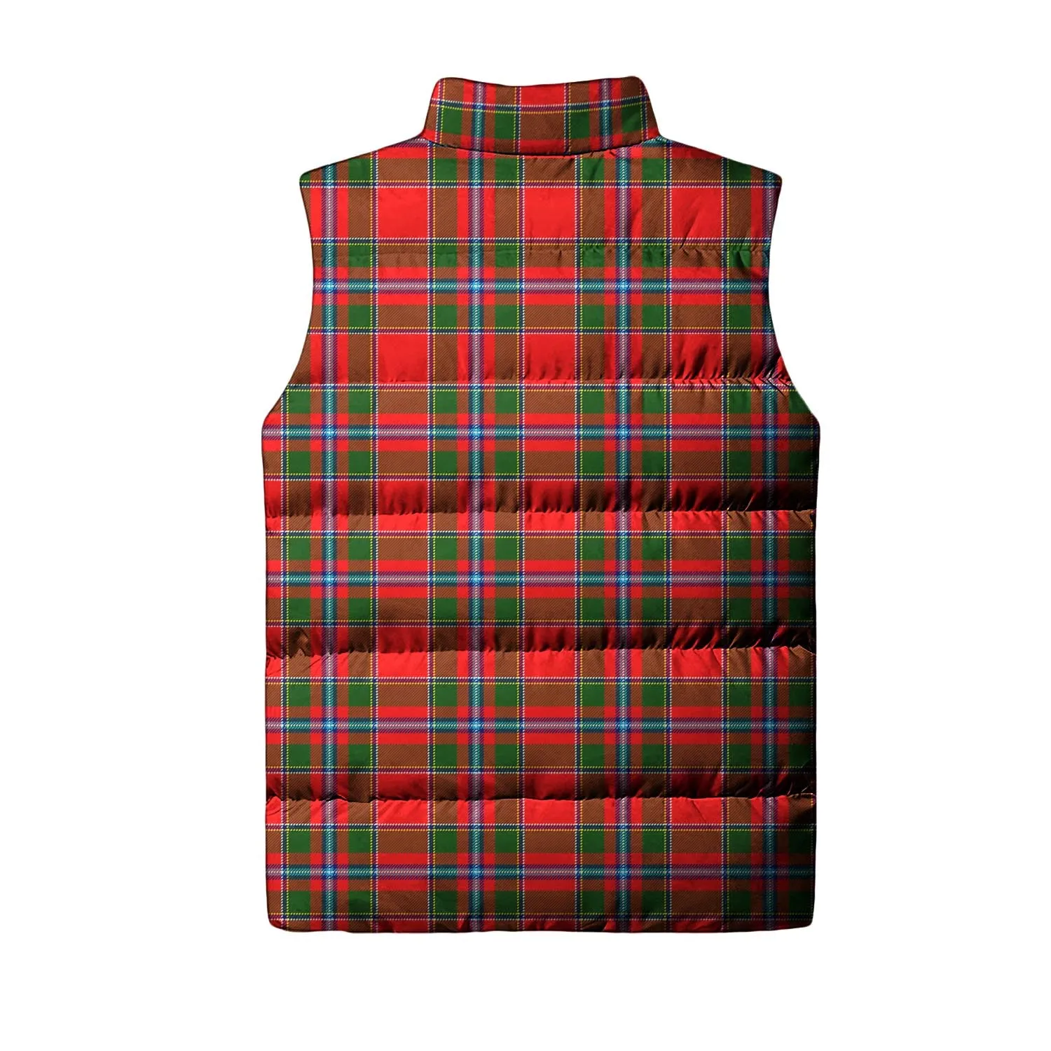 Butter Tartan Sleeveless Puffer Jacket