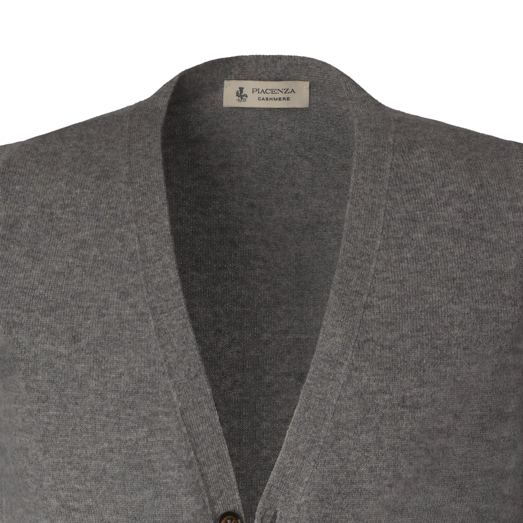 Cashmere Gilet in Grey