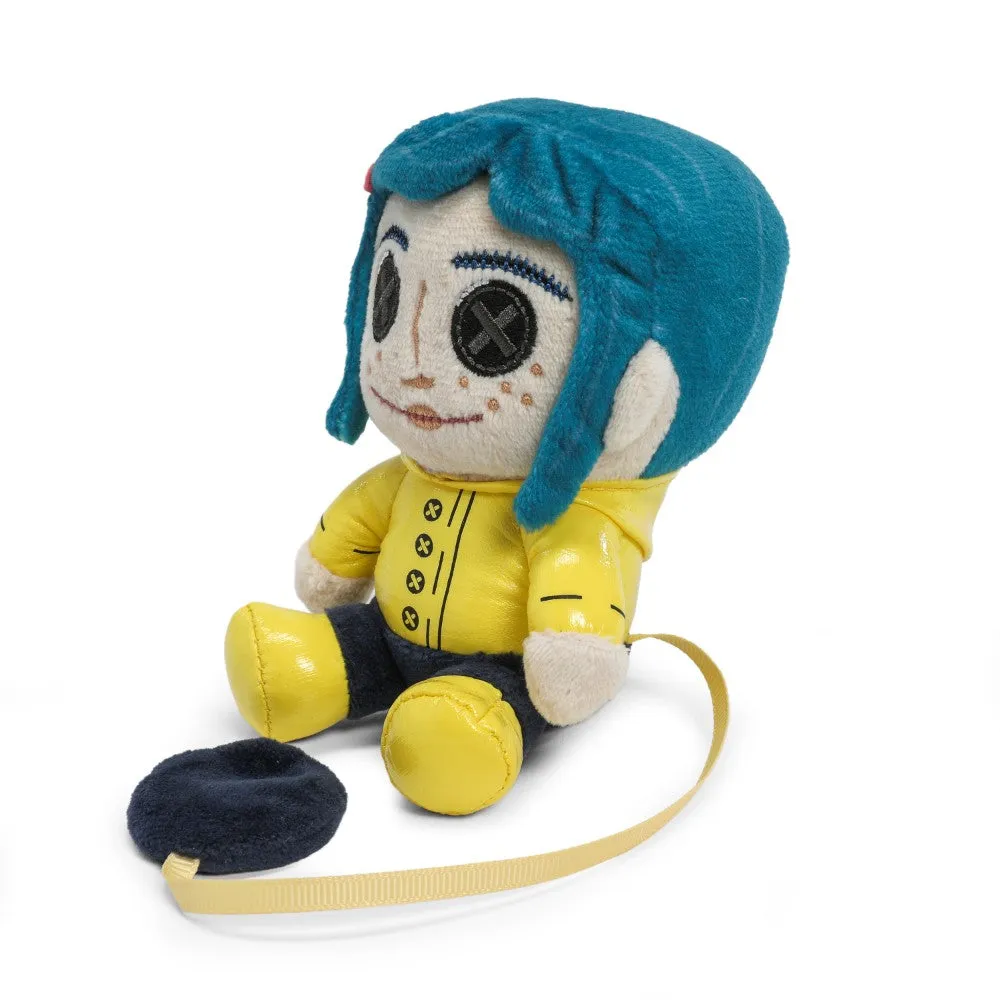 Coraline with Button Eyes Plush Shoulder Phunny