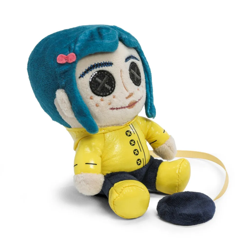 Coraline with Button Eyes Plush Shoulder Phunny