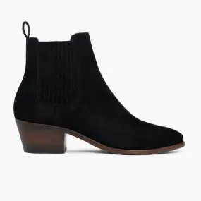 Dreamer Bootie | Black Suede