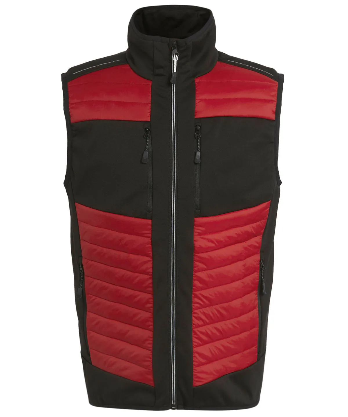 E-Volve unisex thermal hybrid bodywarmer | Classic Red/Black