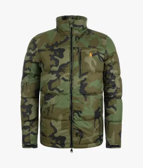 EL Cap Polo Player Camo Down Jacket