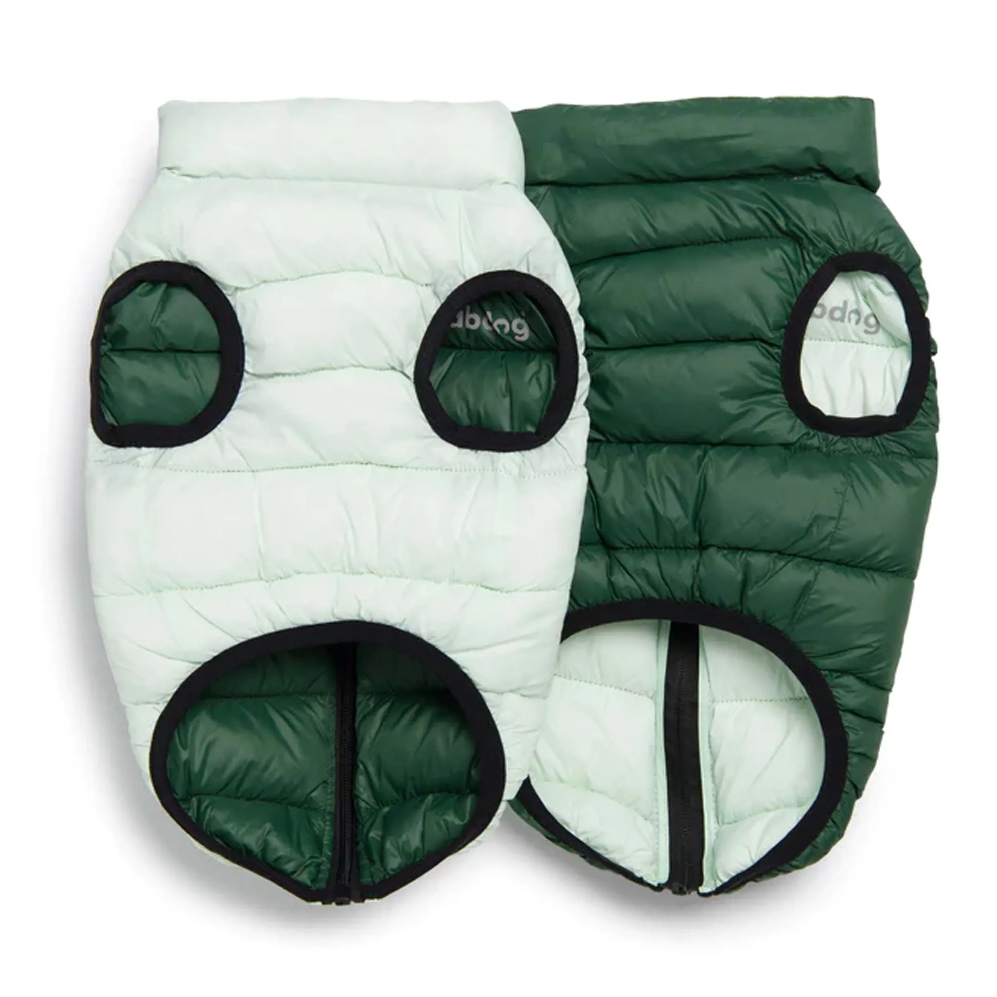 FabDog Reversible Pack n Go Puffer - Green