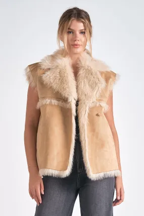 Faux Fur Lined Vest