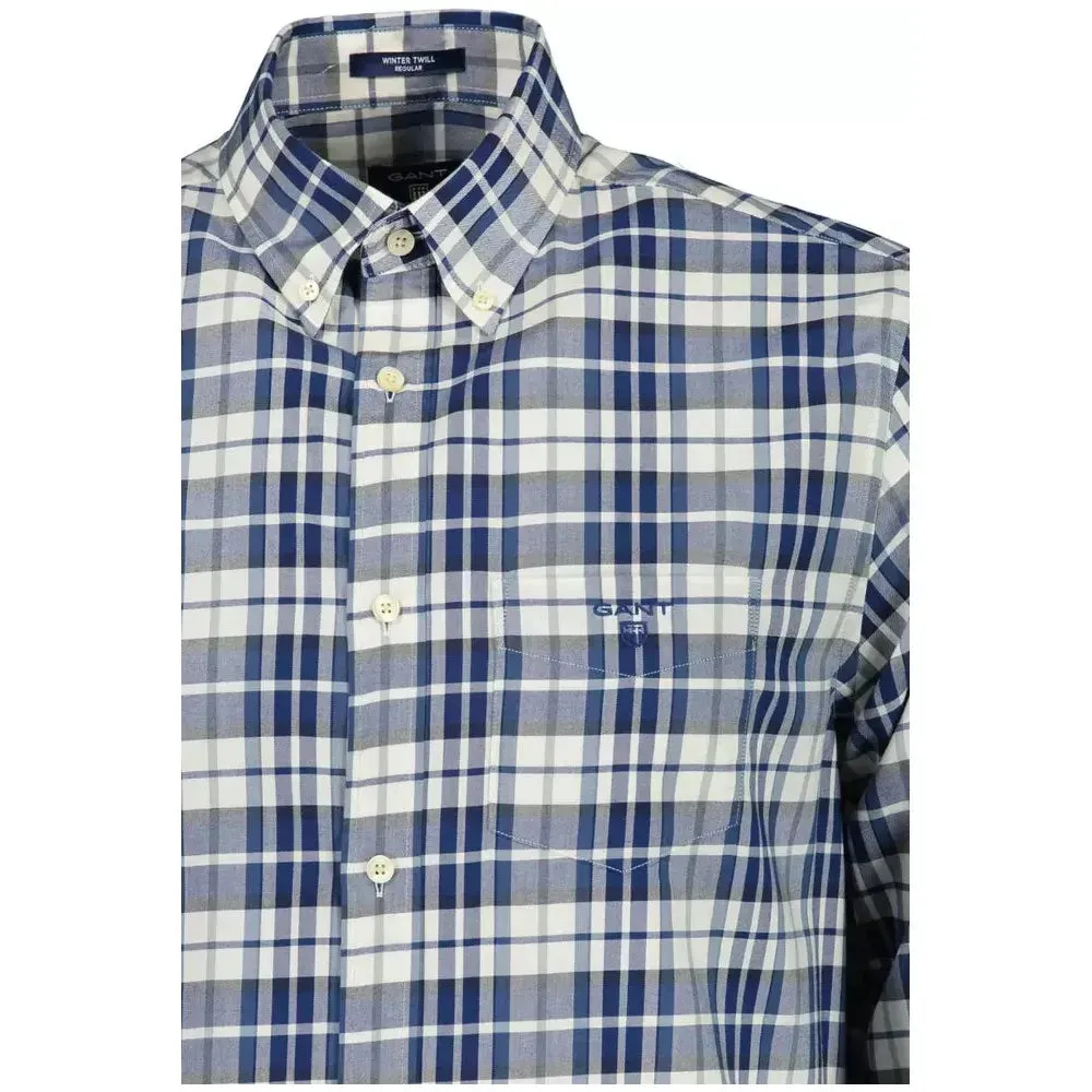 Gant White Cotton Men Shirt