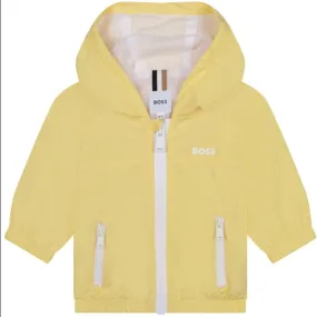 HUGO BOSS - Windbreaker Jacket -  Yellow