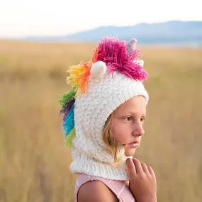 Kids Animal Hood - Warm Hat/Neckwarmer Combo