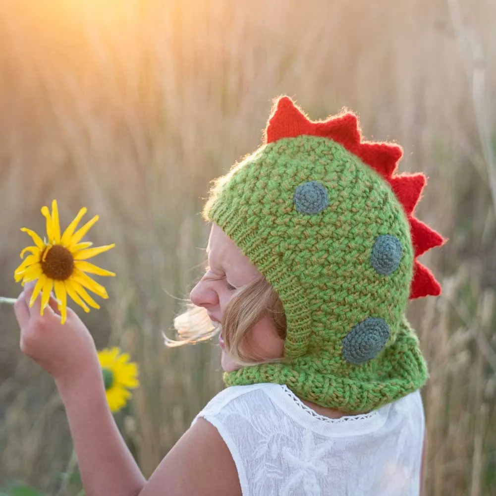 Kids Animal Hood - Warm Hat/Neckwarmer Combo