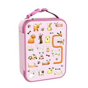 Kids Lunch Bag, Insulated, Dogs, Medium