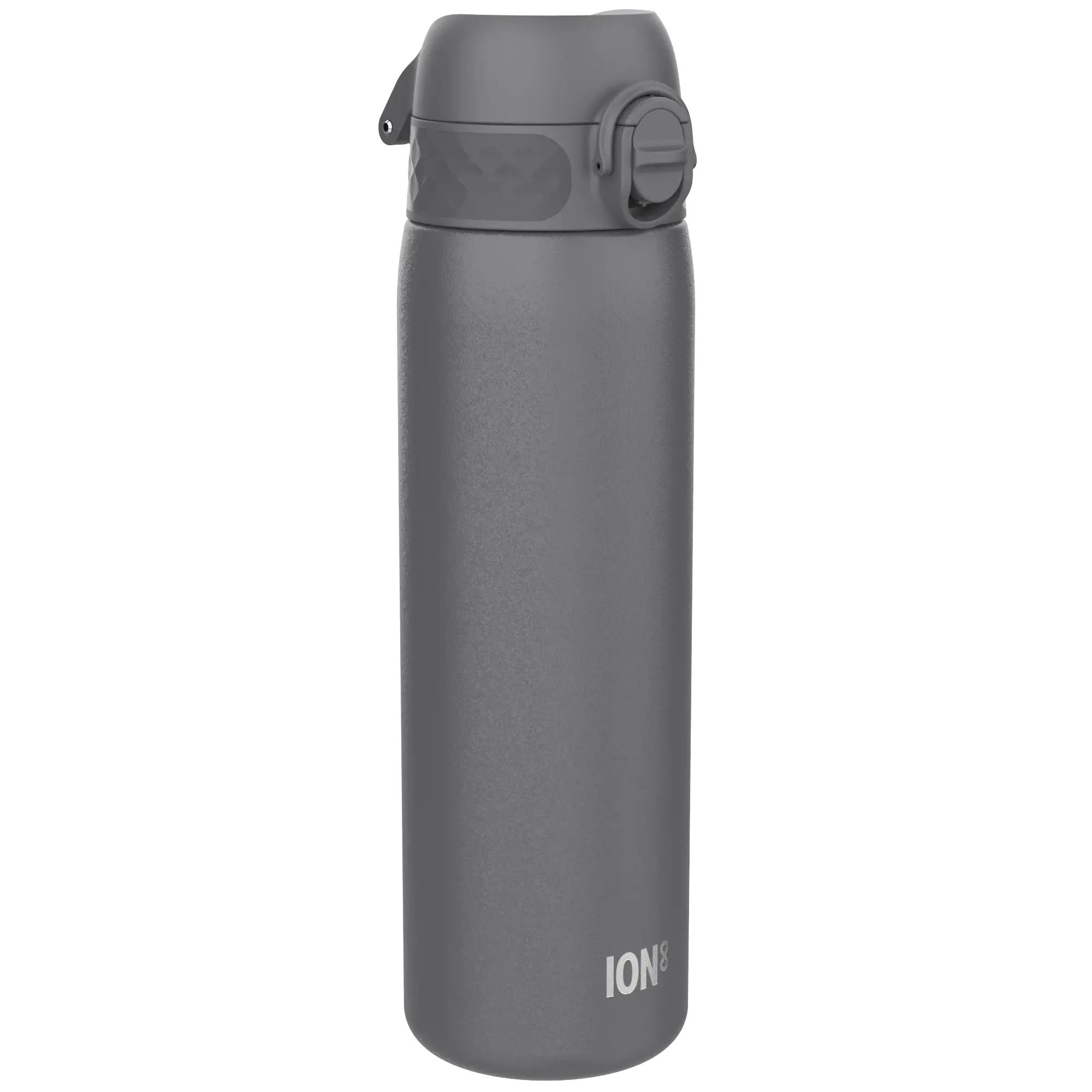 Leak Proof Slim Thermal Steel Water Bottle, Insulated, Grey, 500ml (17oz)