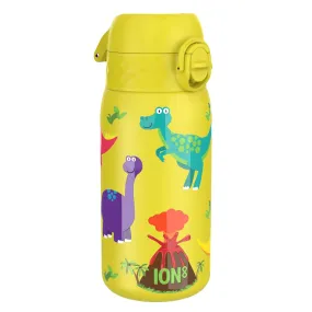 Leak Proof Thermal Steel Water Bottle, Insulated, Dinosaurs, 320ml (11oz)