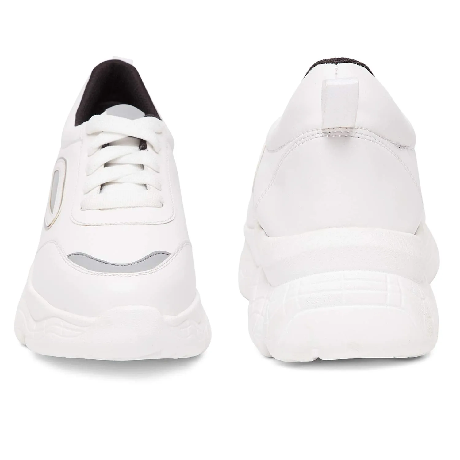 Longwalk Women and Girls Sneakers (5 UK/India 38 Euro) White