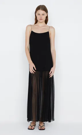 MARESCA MAXI DRESS - BLACK