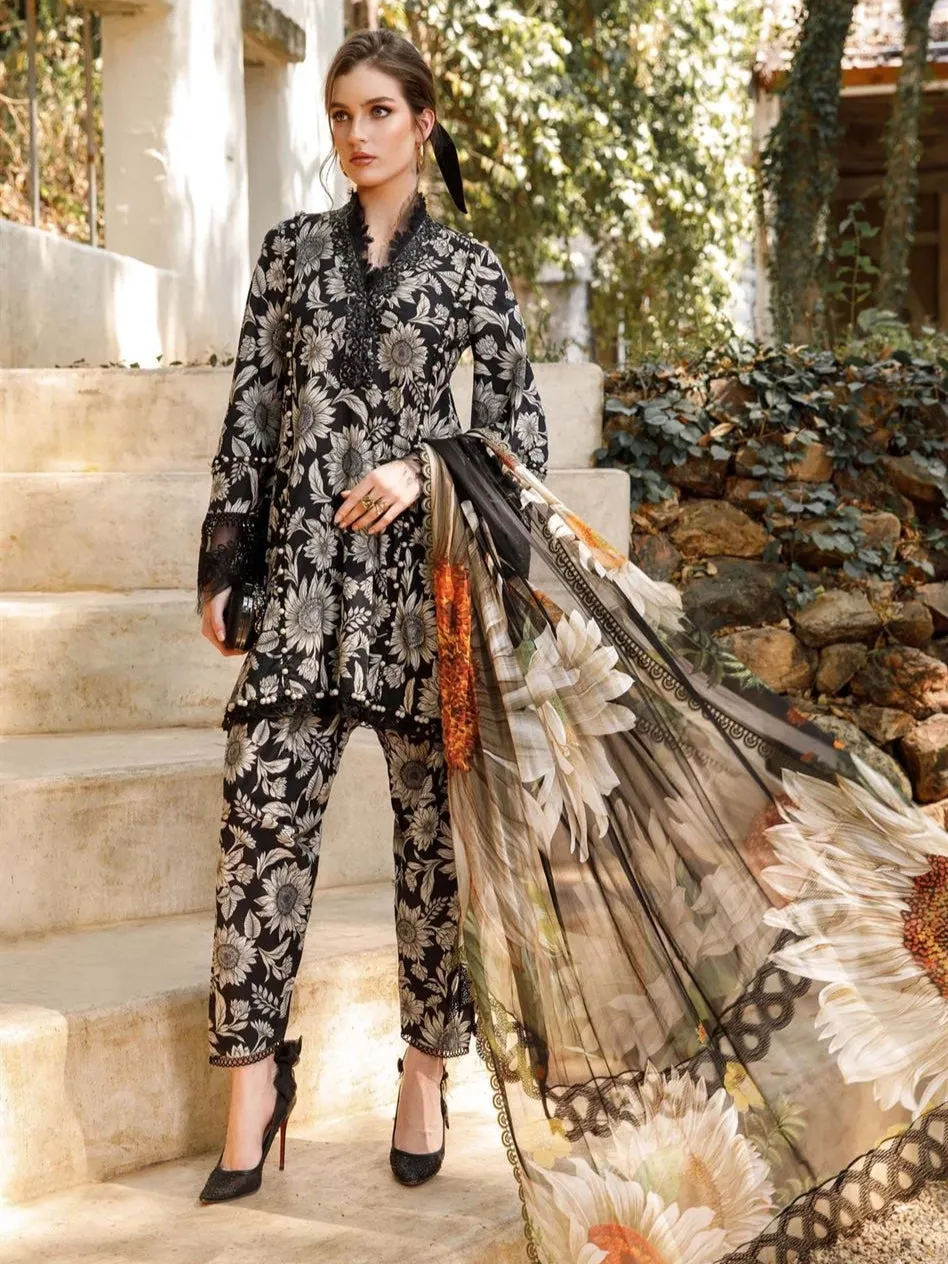 Maria.B 3 PC Luxury Printed Suit MA-145