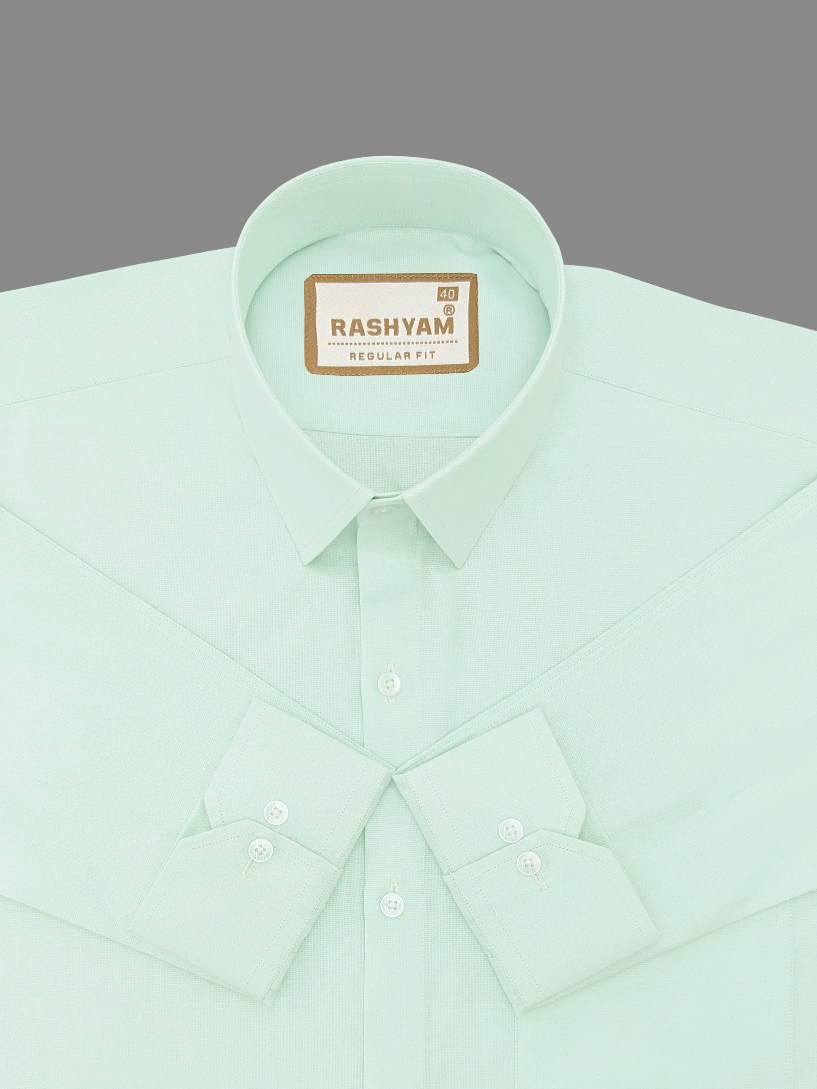 Matera Cyan Premium Cotton Formal Shirt for men