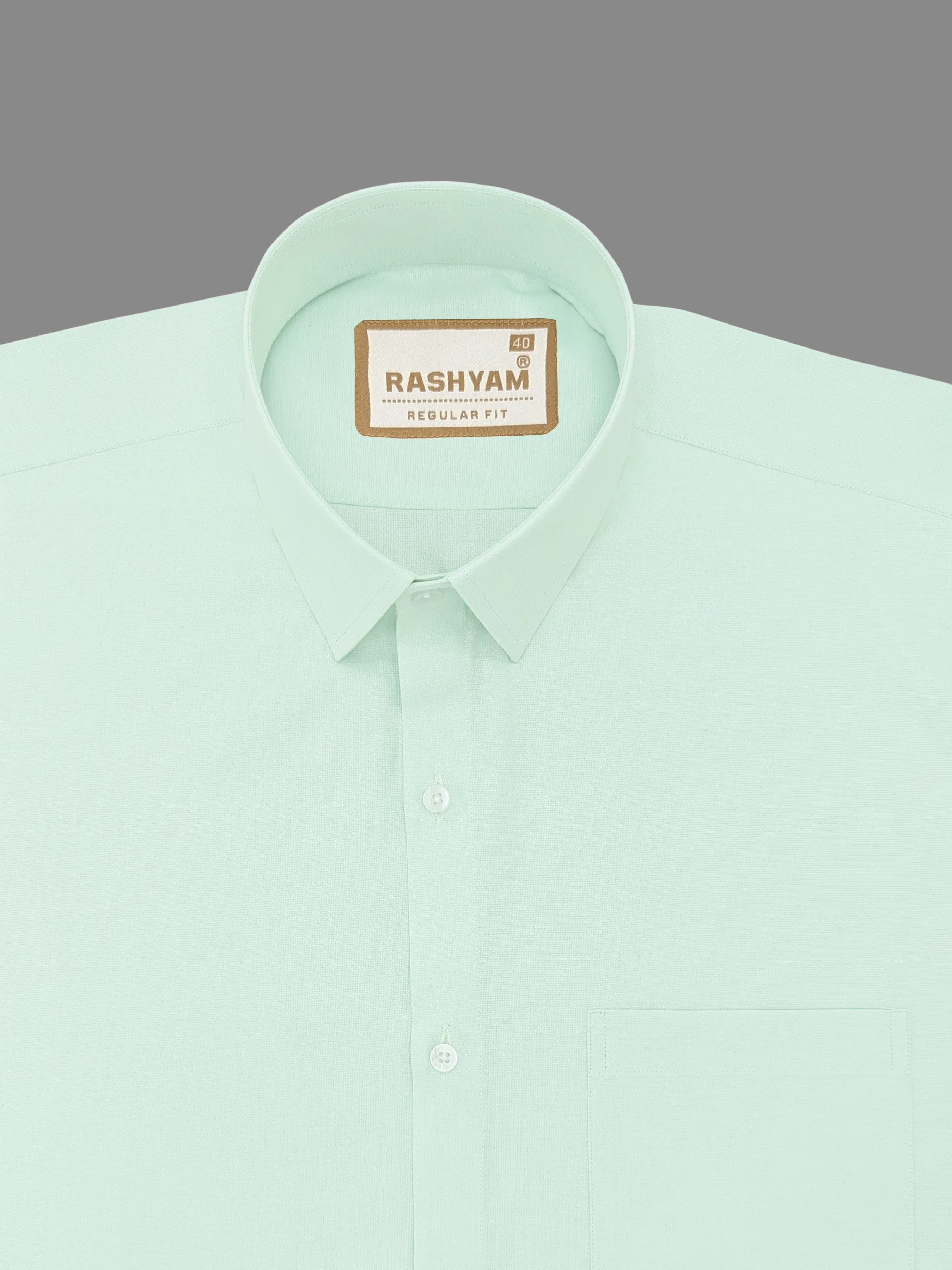 Matera Cyan Premium Cotton Formal Shirt for men