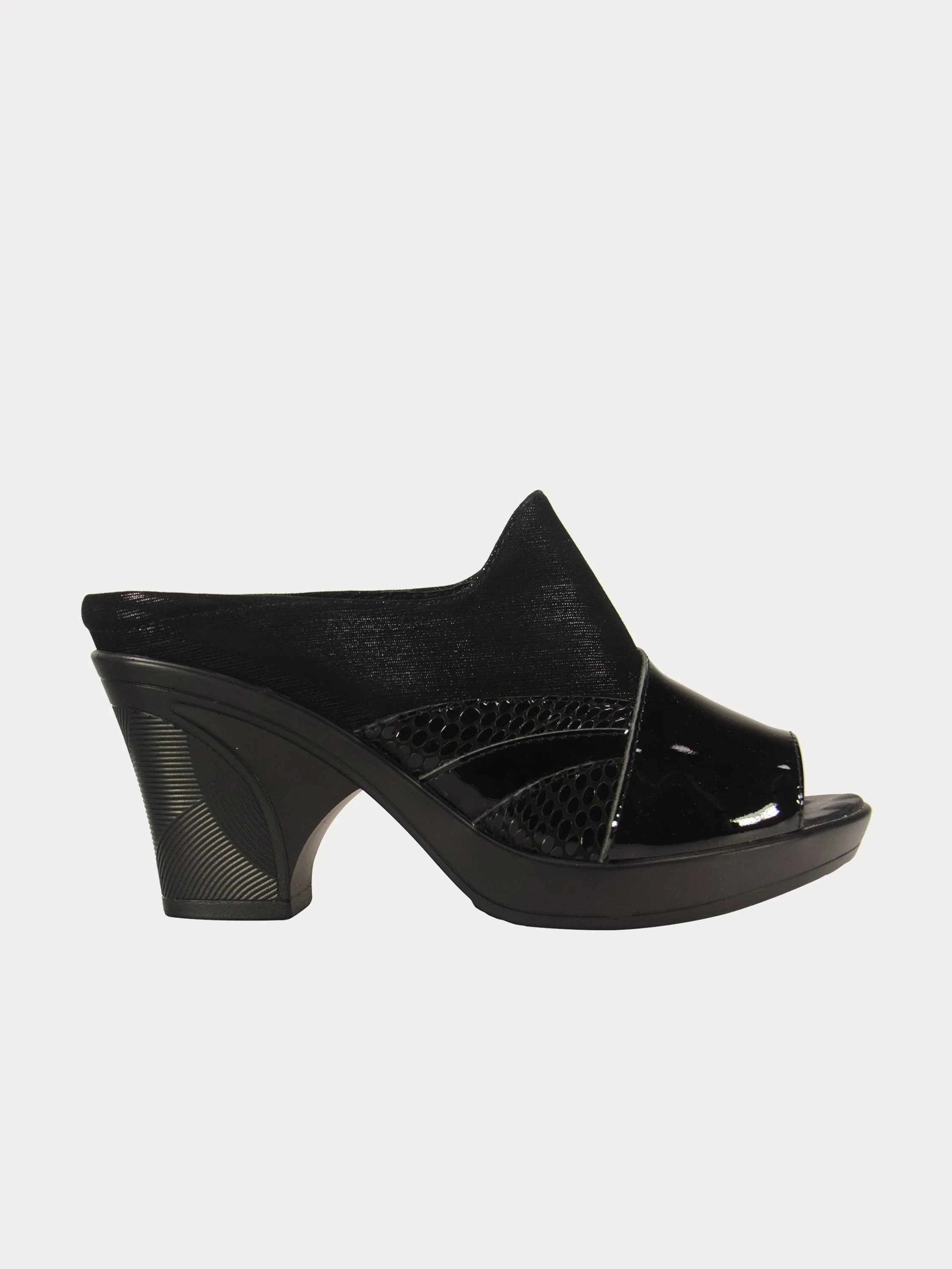 Michelle Morgan 190173 Patent Leather Strap Heels