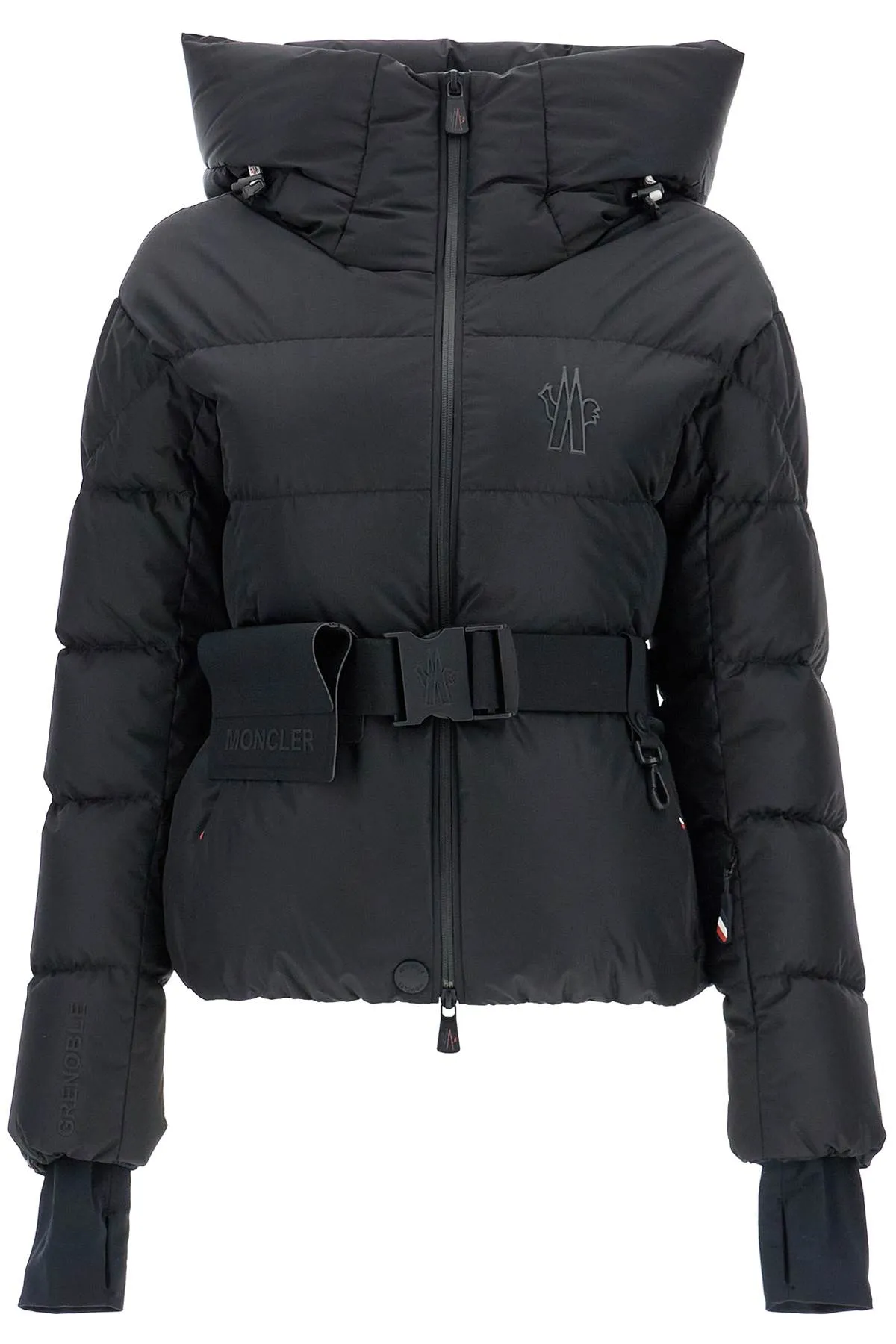 Moncler Grenoble bouquetin hooded puffer jacket