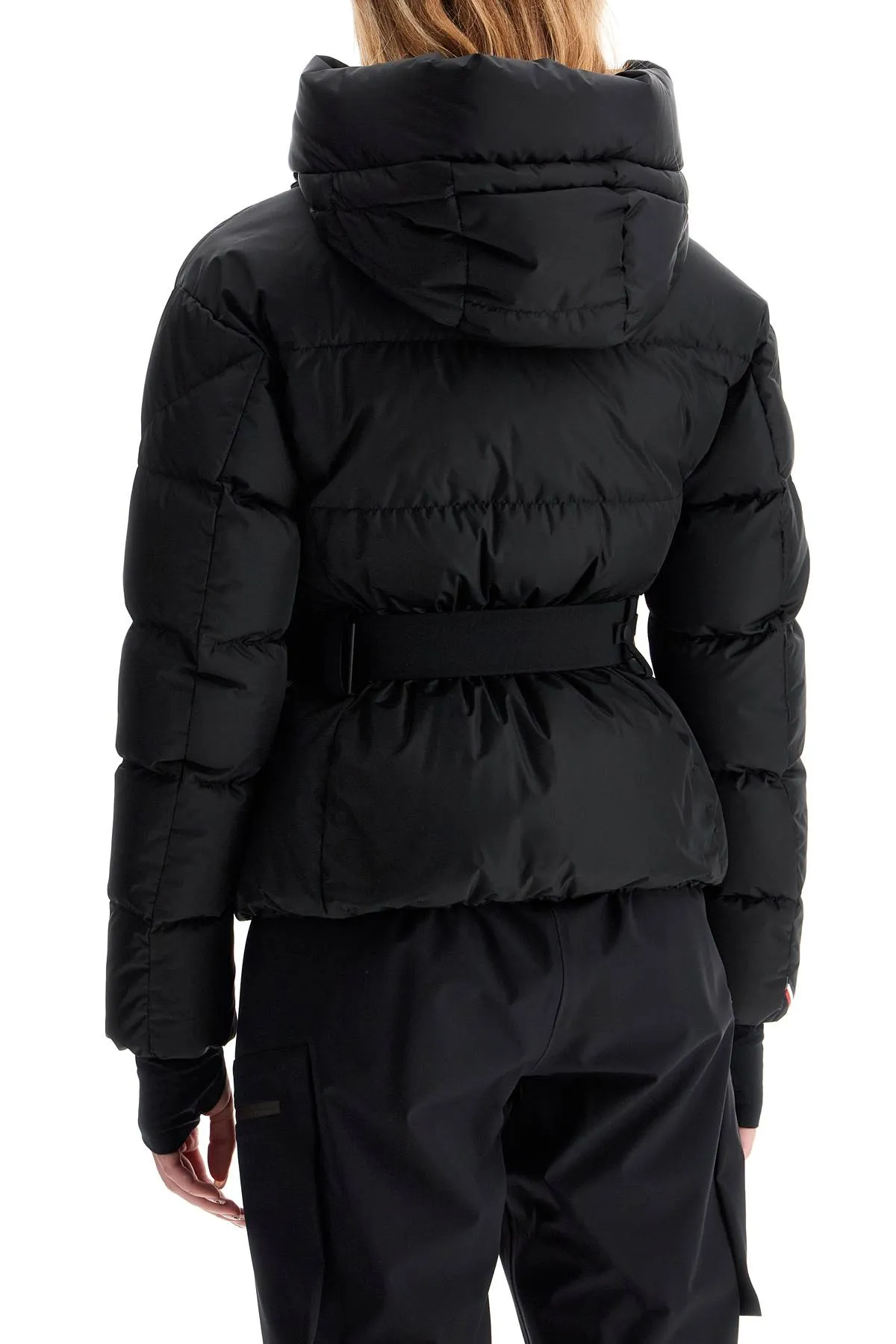 Moncler Grenoble bouquetin hooded puffer jacket