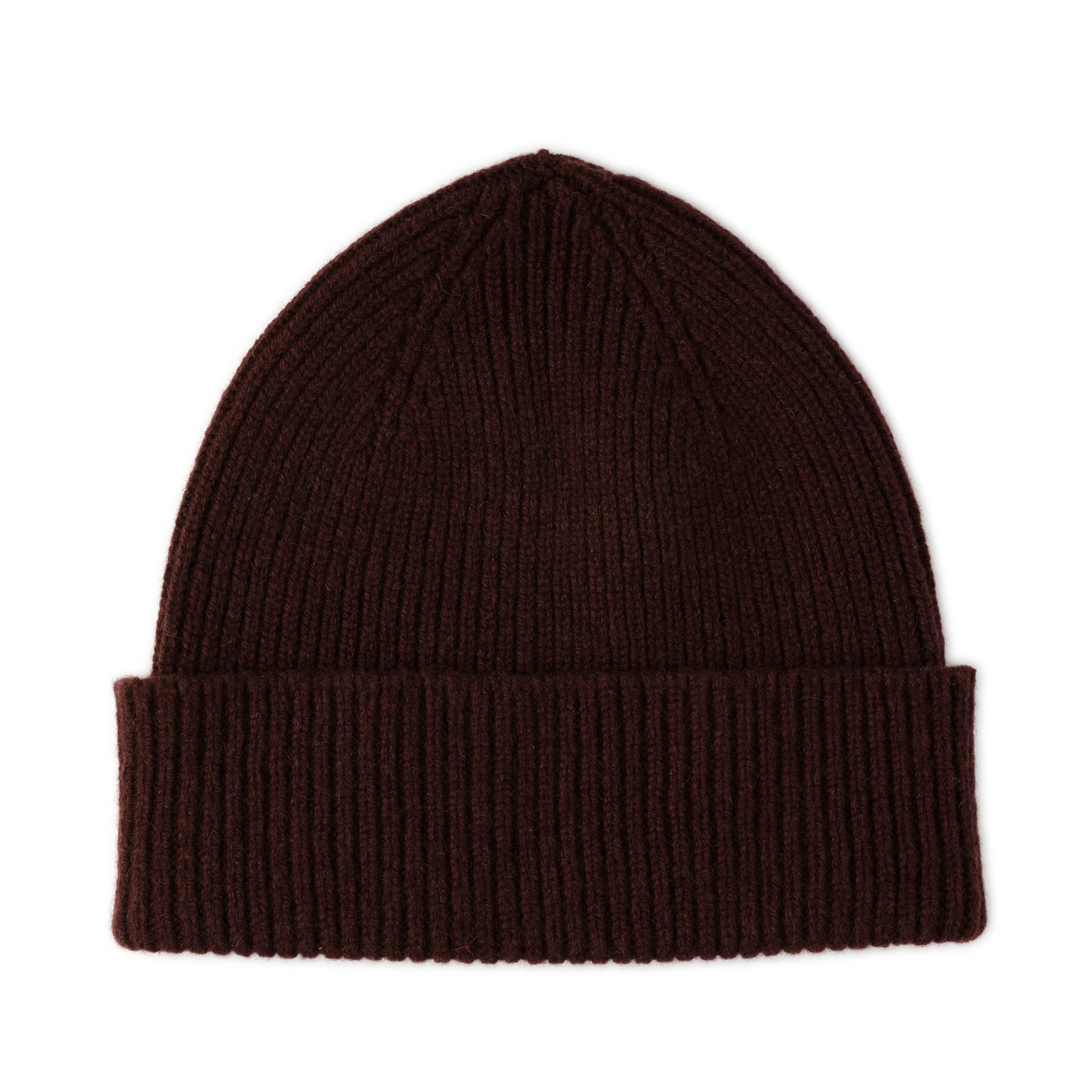 Mustang Wool Ribbed Beanie Hat