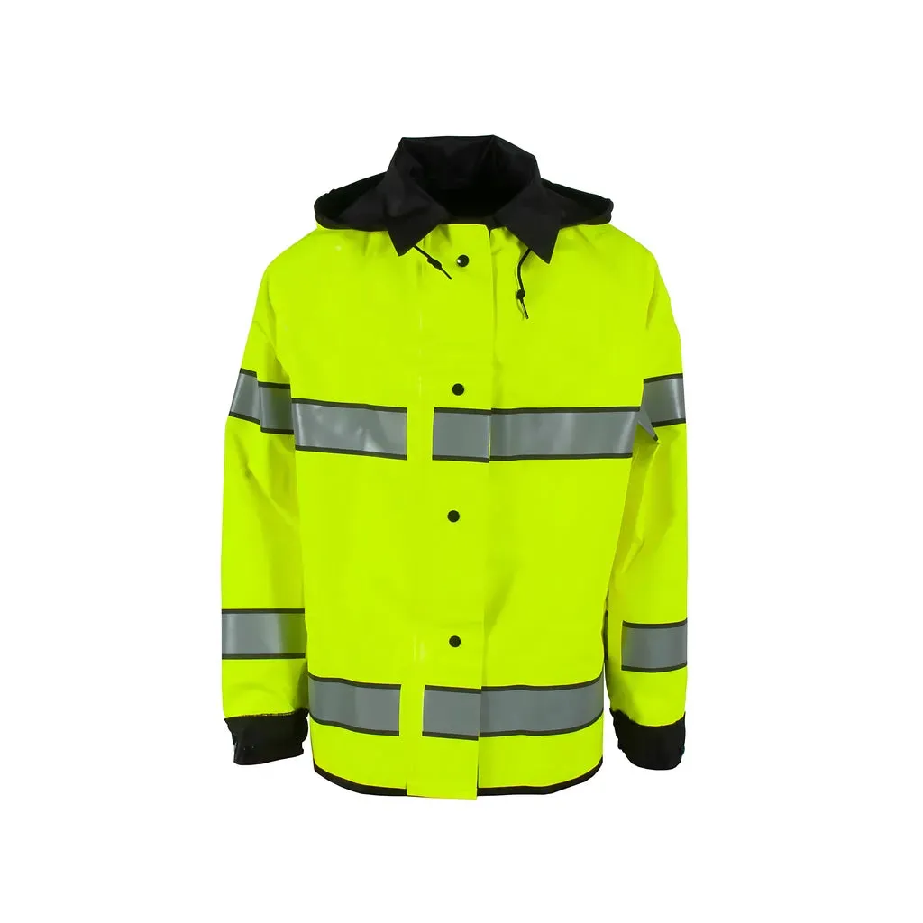 Neese Safe Officer 4703 Series Reversible Rain Jacket with Reflective Taping