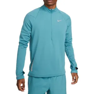 Nike Dri-Fit Therma Run Division Element Half Zip - Cyan Blue