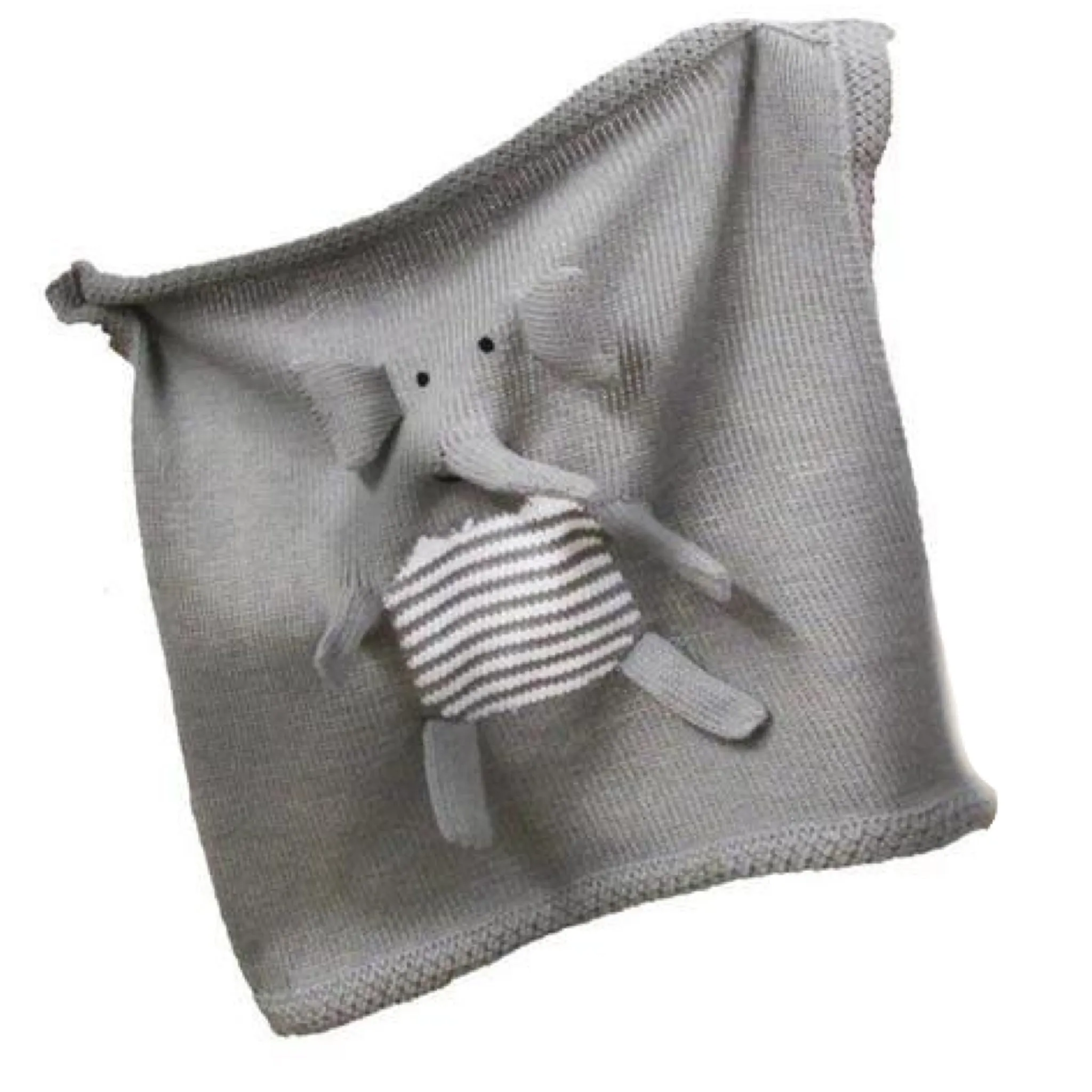 Organic Baby  Elephant Blanket.