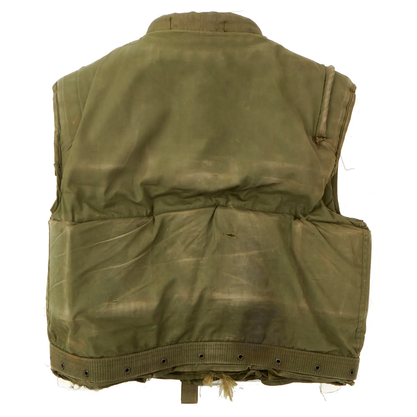 Original U.S. Vietnam War Era U.S.M.C. M-1955 Second Pattern Fragmentation Body Armor Vest - Size Medium