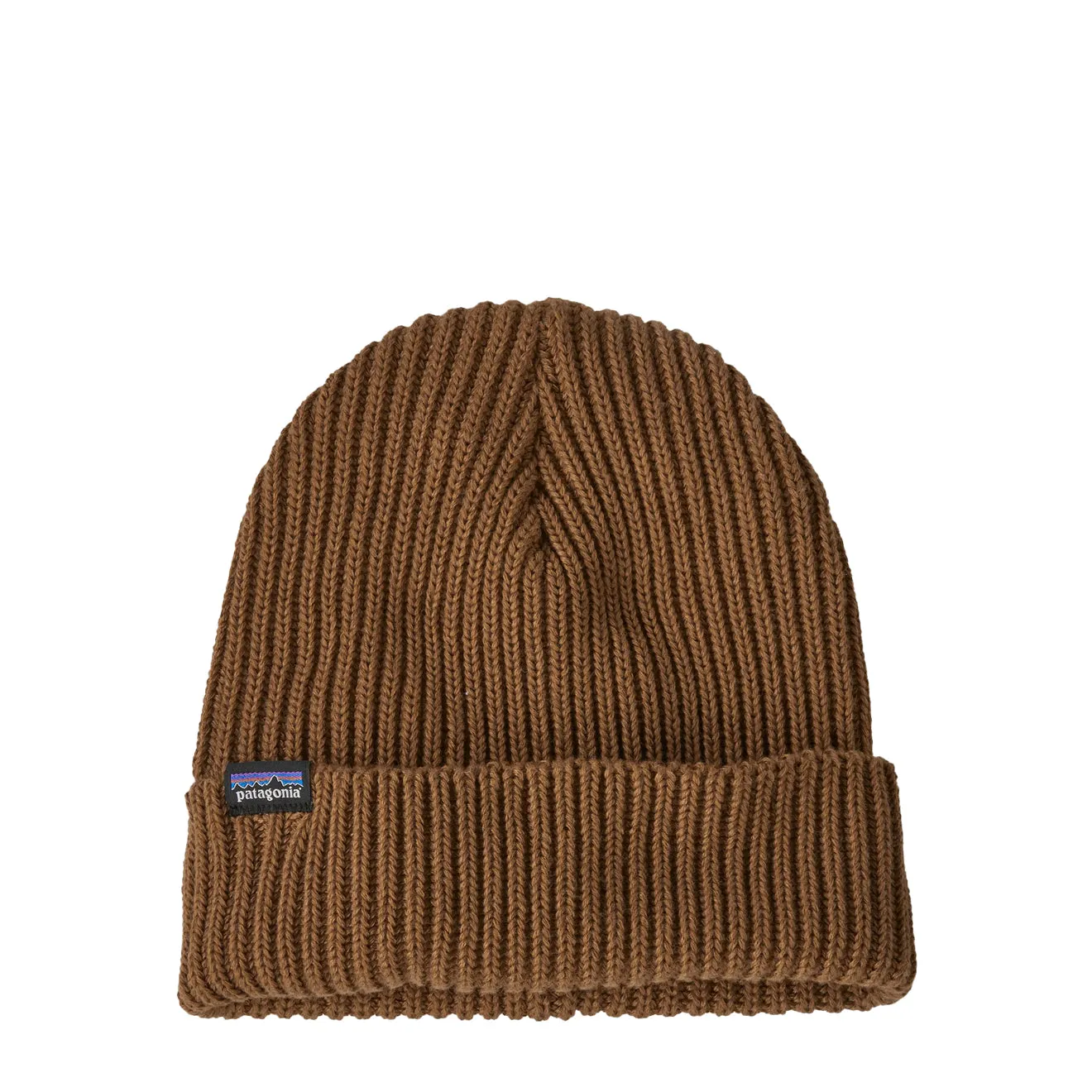 Patagonia Fishermans Rolled Beanie Raptor Brown