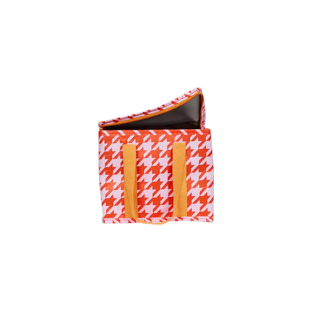 Project Ten Insulated Tote Bag - MINI - Houndstooth