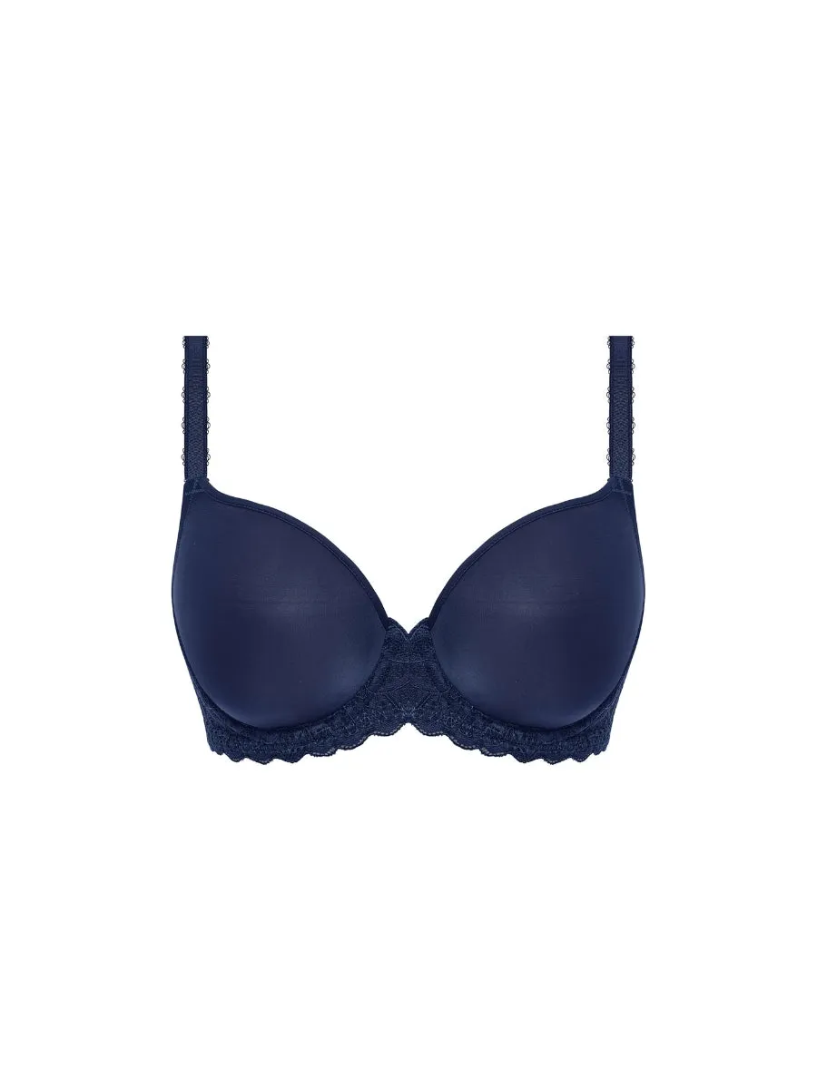 Raffine Underwired Contour Bra - Ink