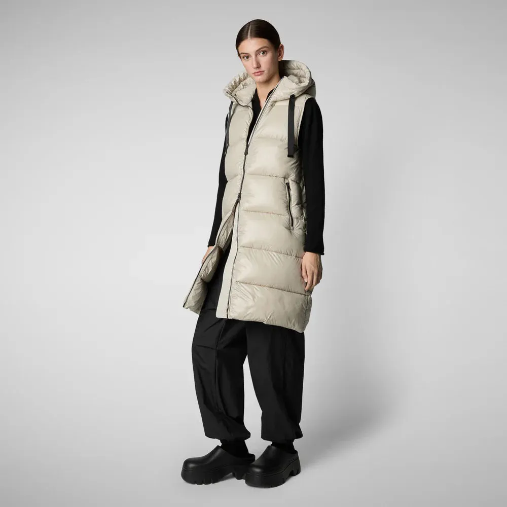 SAVE THE DUCK - IRIA HOODED LONG VEST