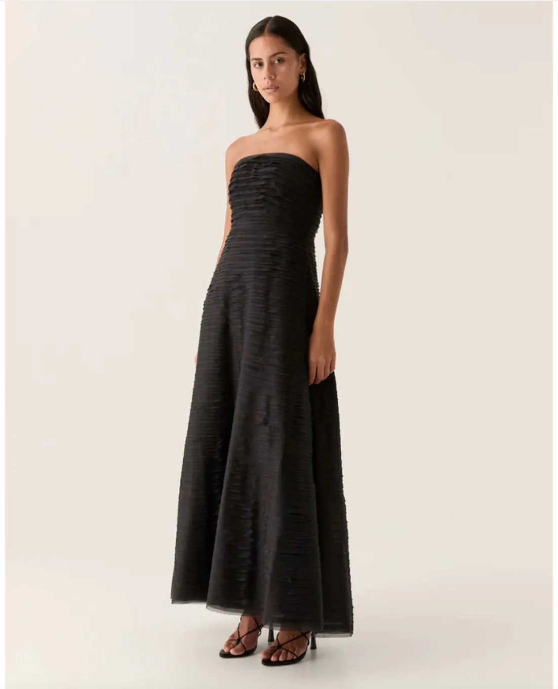 Soundscape Maxi Dress Black