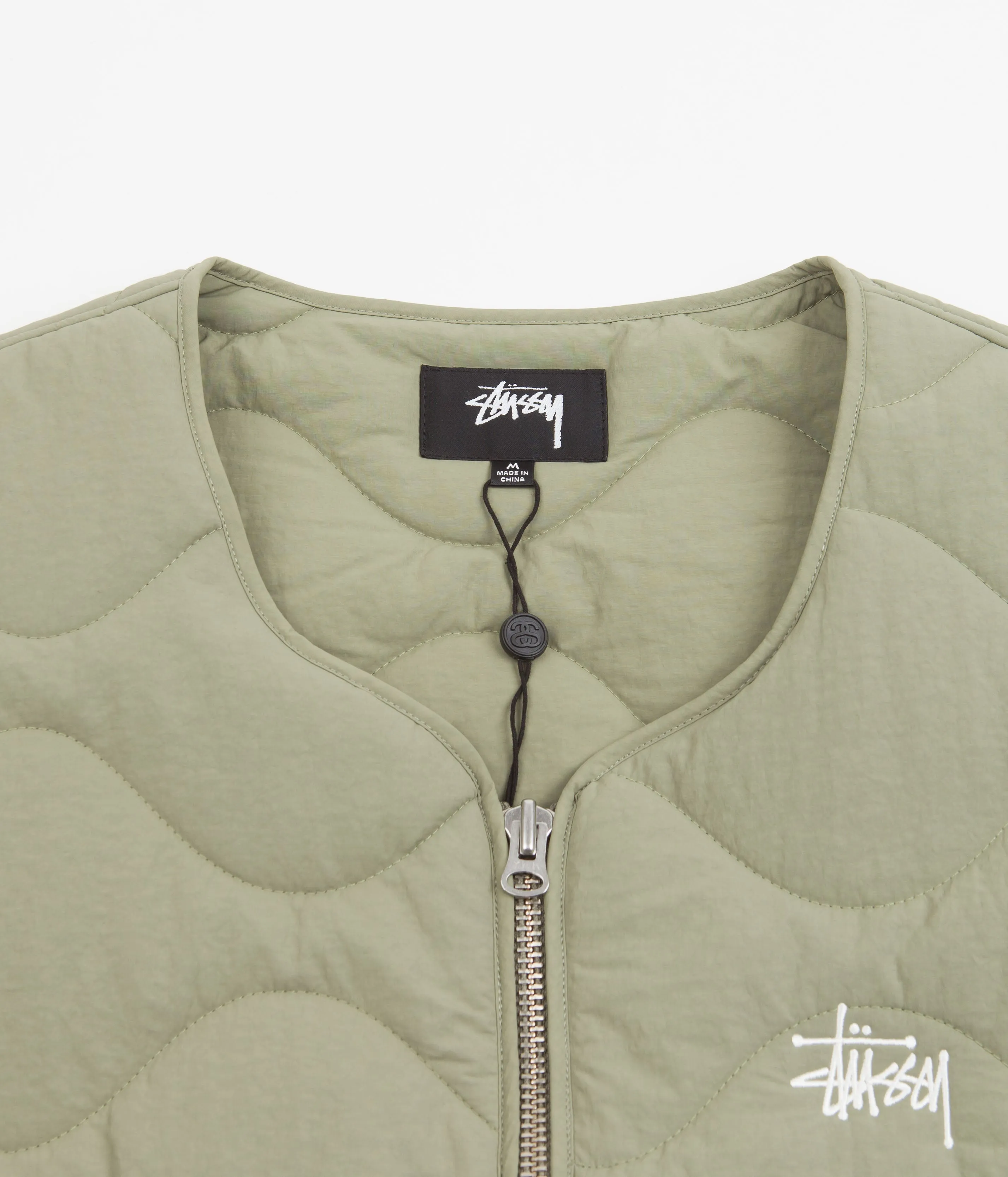 Stussy Recycled Nylon Liner Vest - Coyote