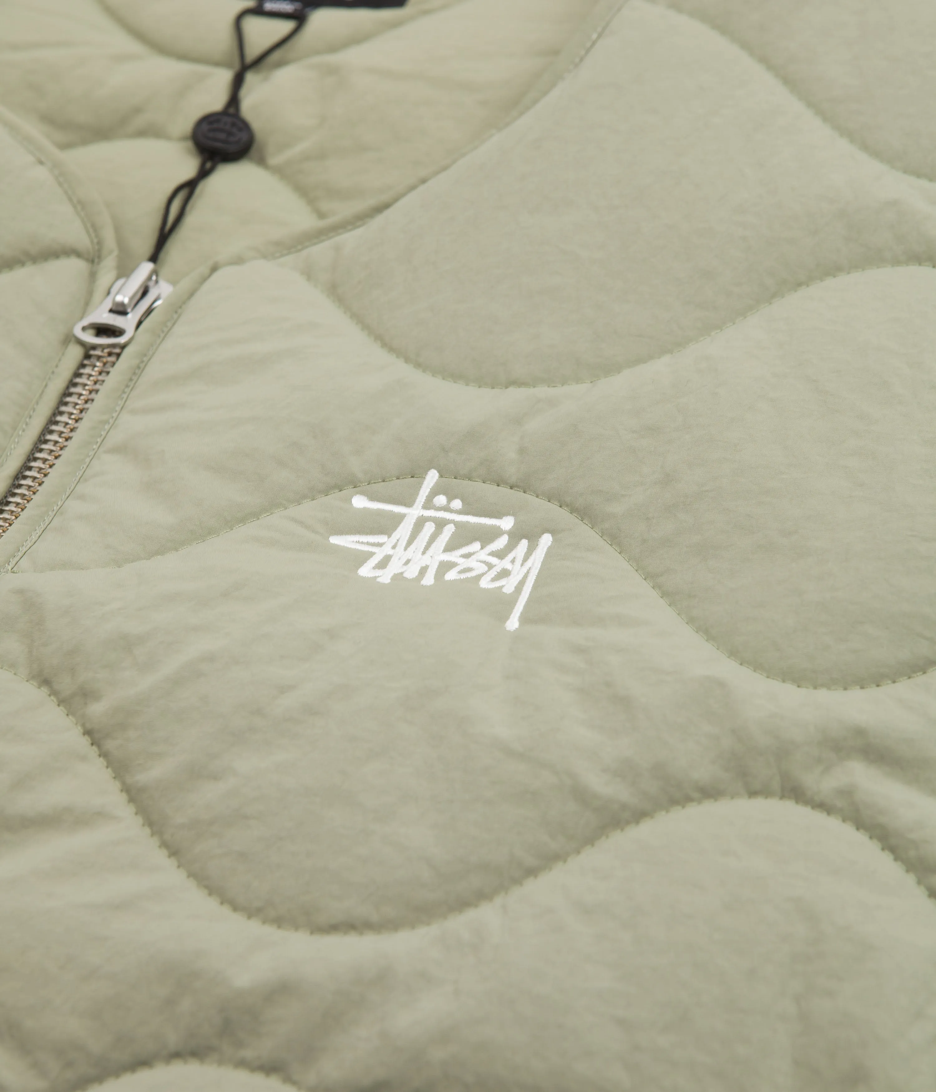 Stussy Recycled Nylon Liner Vest - Coyote