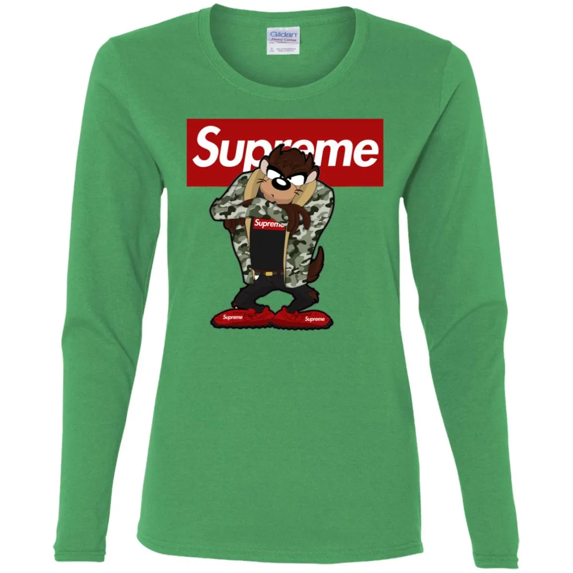 Supreme Hot Bear T-shirt Women Long Sleeve Shirt