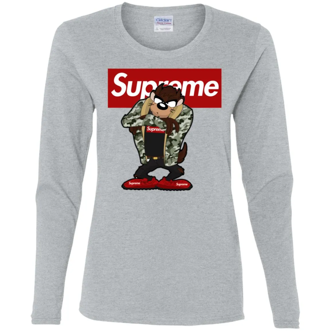 Supreme Hot Bear T-shirt Women Long Sleeve Shirt