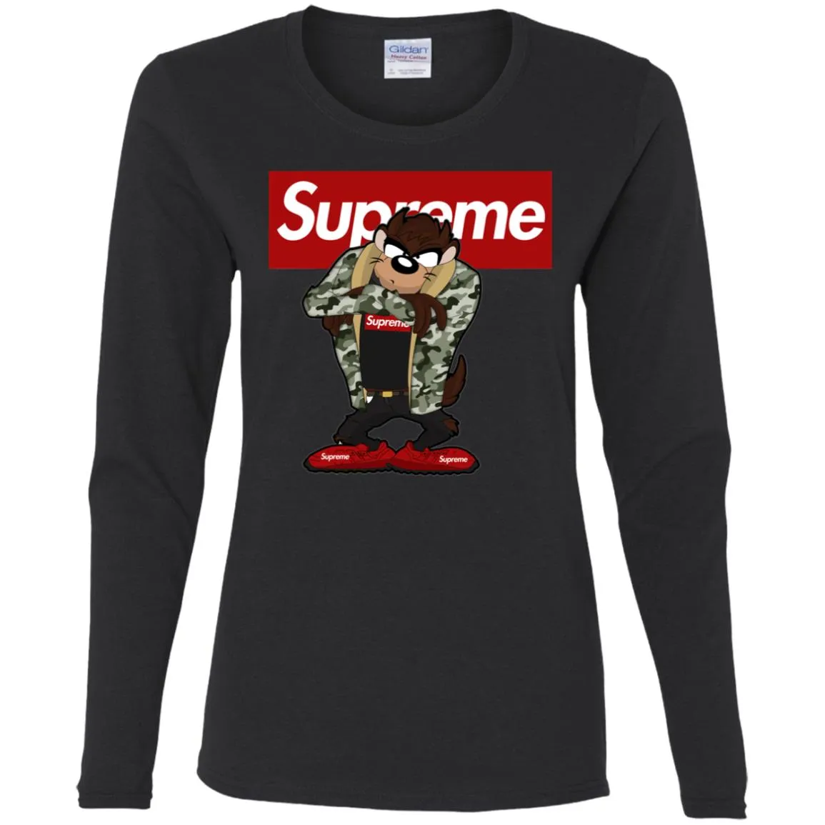 Supreme Hot Bear T-shirt Women Long Sleeve Shirt