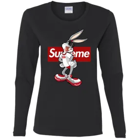 Supreme Rabbit T Shirt Women Long Sleeve Shirt