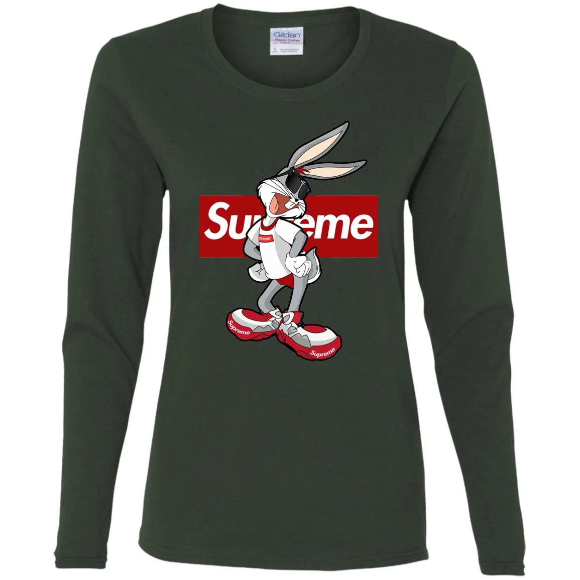 Supreme Rabbit T Shirt Women Long Sleeve Shirt