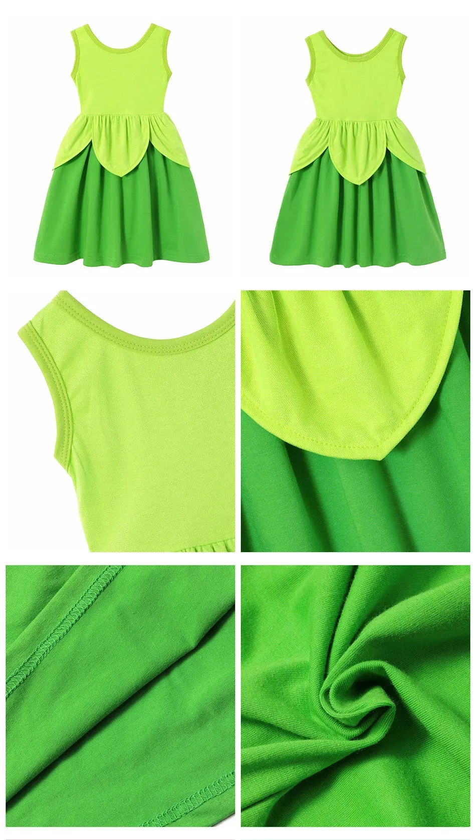 Tinker Bell Girl's Character Dress