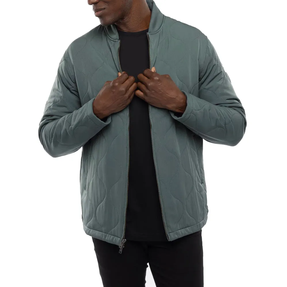 Travis Mathew Come What May Jacket - Balsam Green