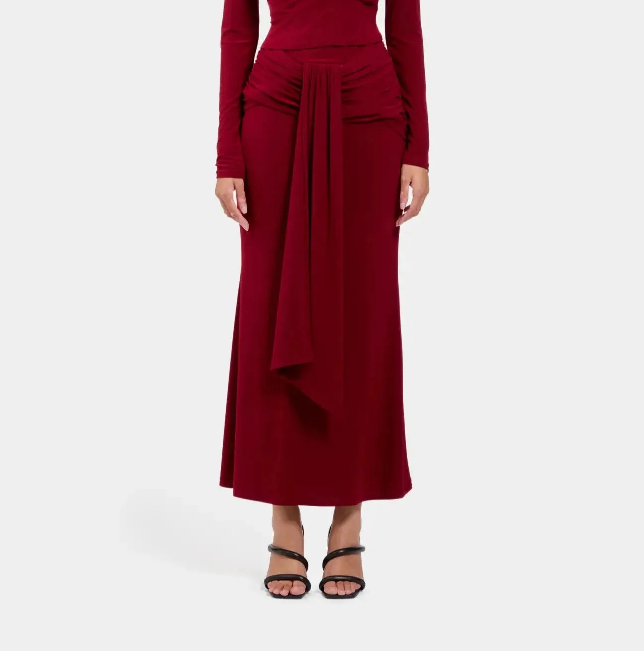 Tylos Skirt in Wine